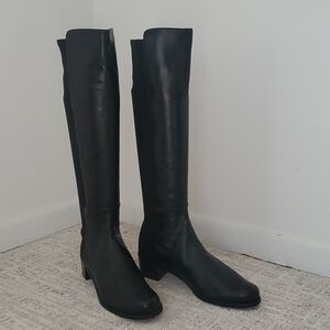 Stuart Weitzman Black Heeled Boots